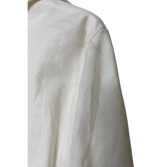 Torrid White Longline Front Button Blazer | Size 1X - Picture 4 of 9